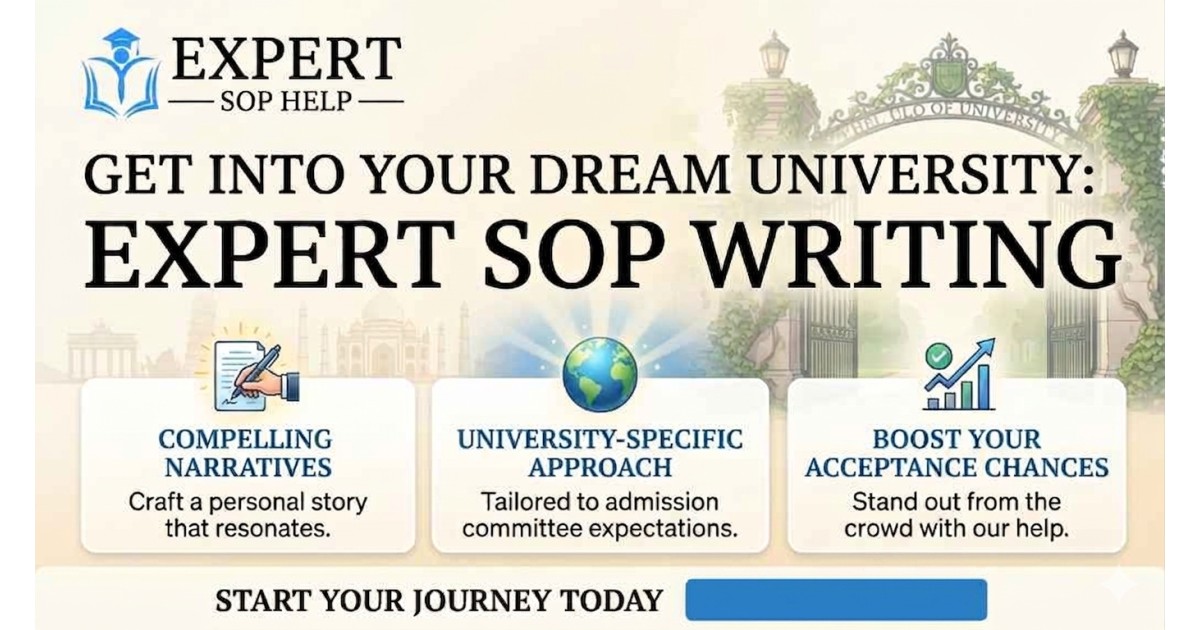 The Secret Behind Successful Visa Approvals: Professional SOP Writer for Study Abroad